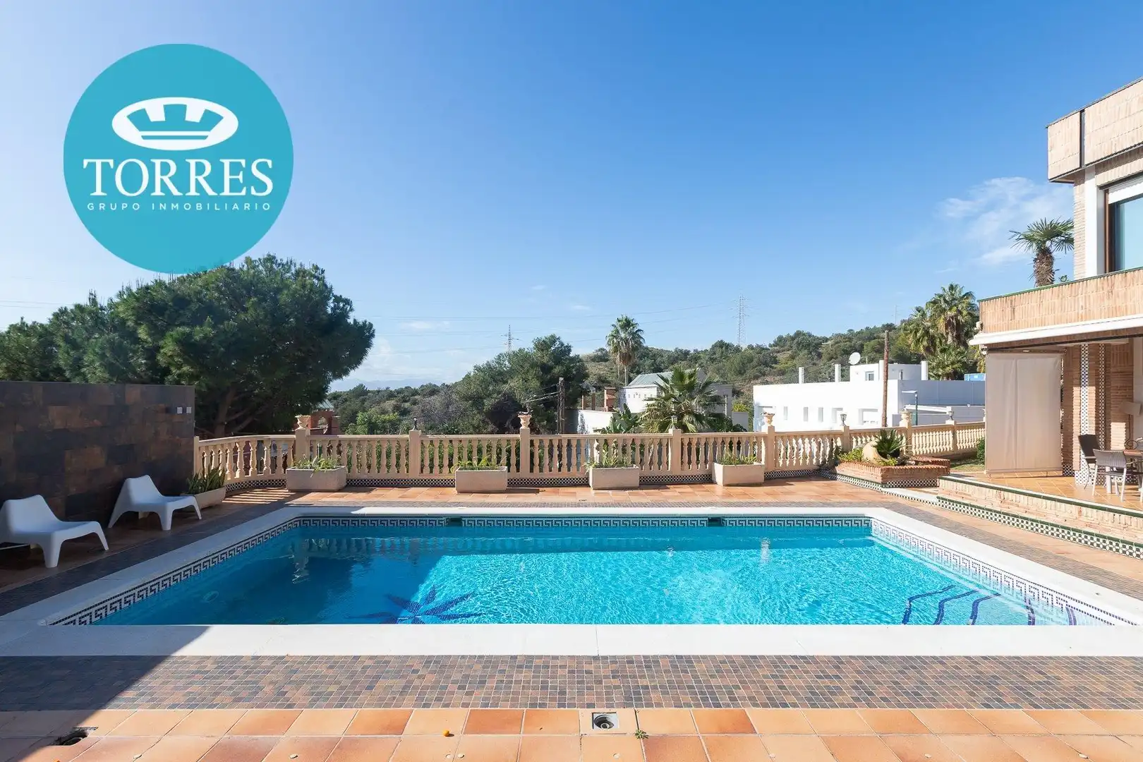 Piscina de Casa o chalet en venta en Málaga con Aire acondicionado, Calefacción y Jardín privado