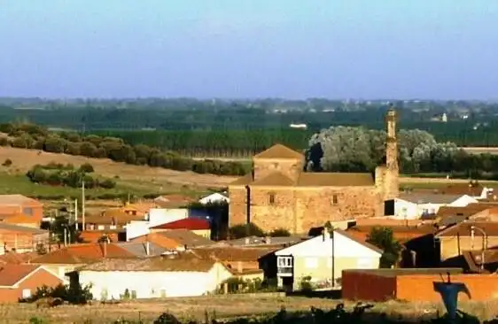 Vista exterior de Casa o chalet en venta en Villares de Órbigo con Calefacción y Terraza
