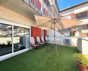 Terrace of Flat for sale in Terrassa  with Air Conditioner, Heating and Parquet flooring