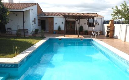 Swimming pool of Country house for sale in Montijo  with Private garden, Swimming Pool and Furnished