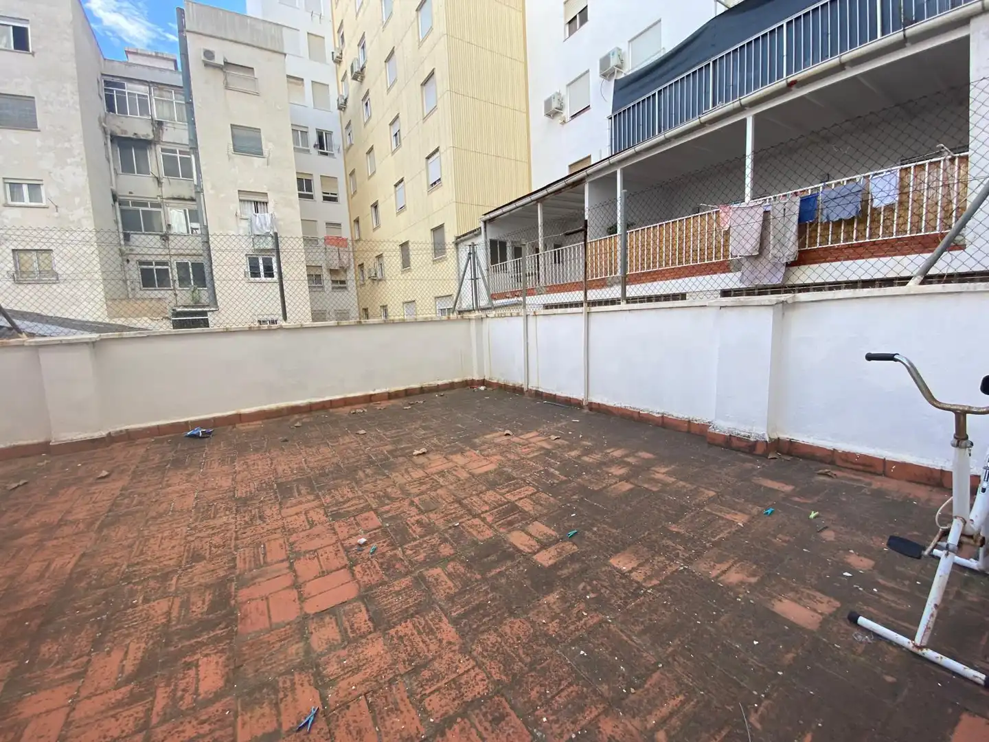 Terrace of Flat for sale in Gandia  with Air Conditioner, Heating and Furnished