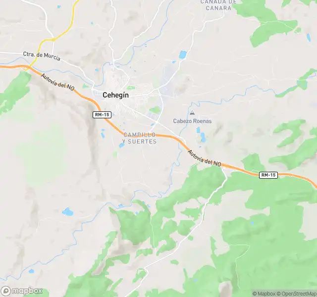 Vista exterior de Piso en venta en Cehegín