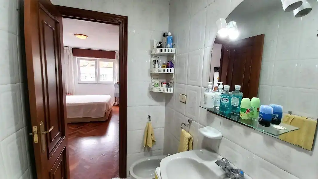 Bathroom of Flat for sale in Culleredo  with Heating, Parquet flooring and Storage room