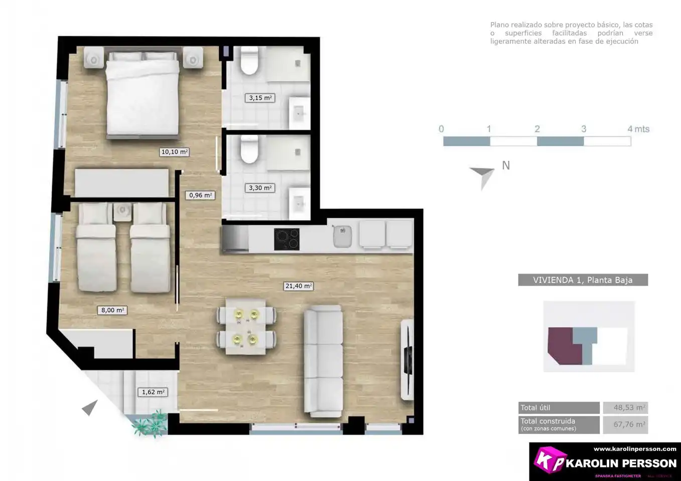 Planta baja en venta en Carrer Almirante Antequera, Playa Levante