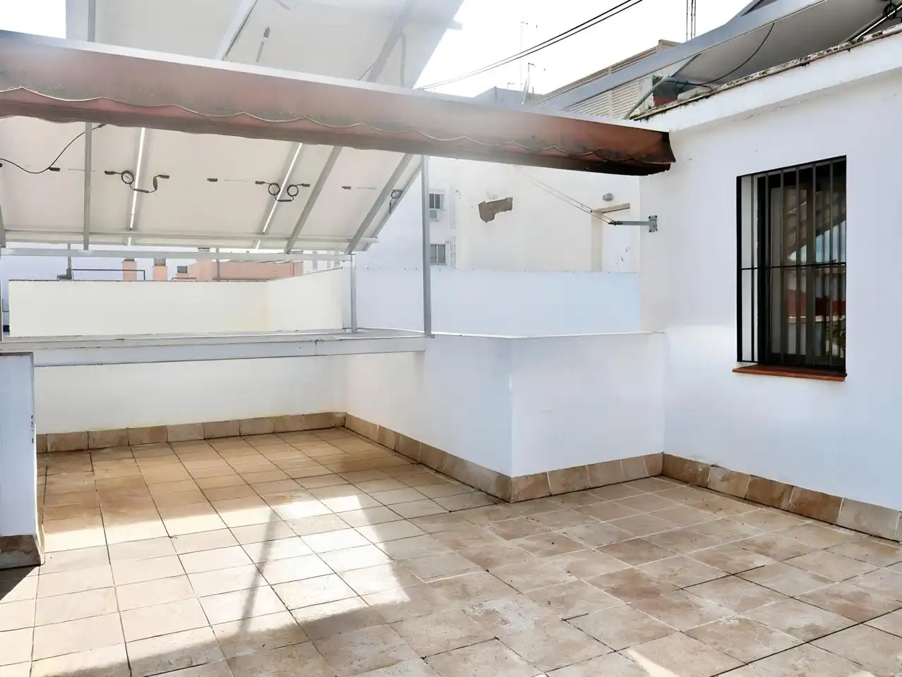 Terraza de Casa adosada en venta en Sevilla con Aire acondicionado, Calefacción y Parquet