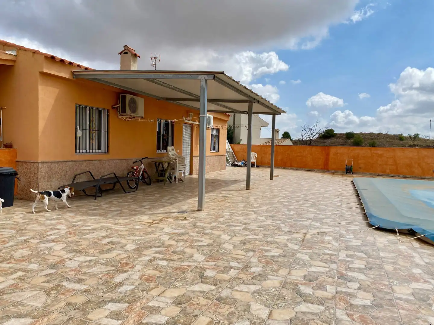 Terrassa de Casa o xalet en venda en Cartagena amb Aire condicionat, Calefacció i Jardí privat
