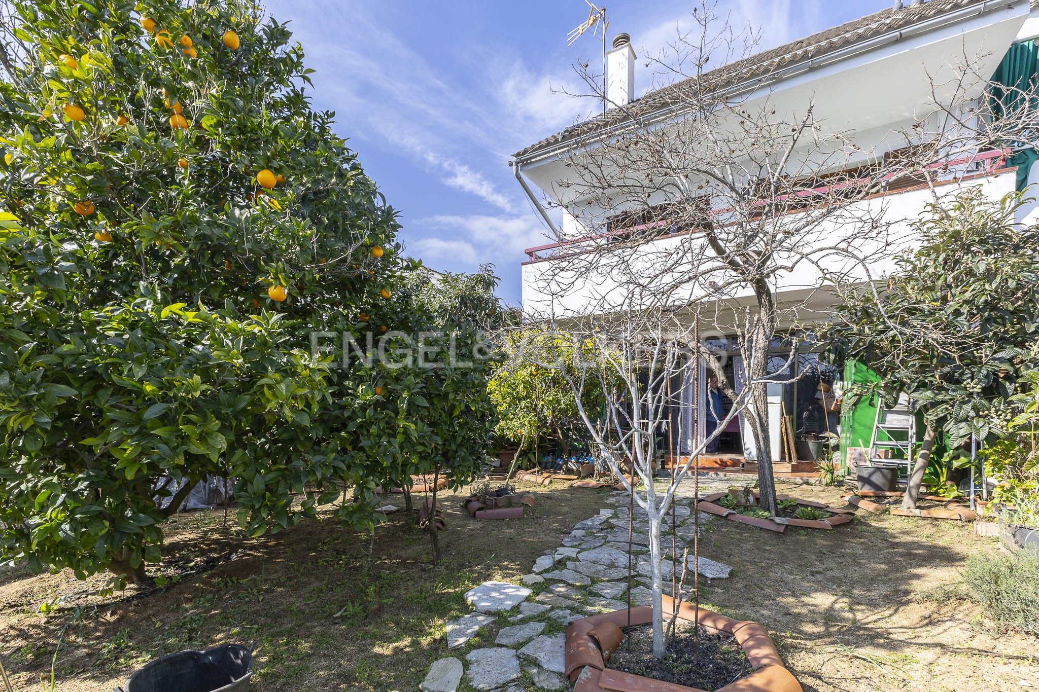 Jardí de Casa o xalet en venda en Sant Iscle de Vallalta amb Calefacció, Jardí privat i Terrassa