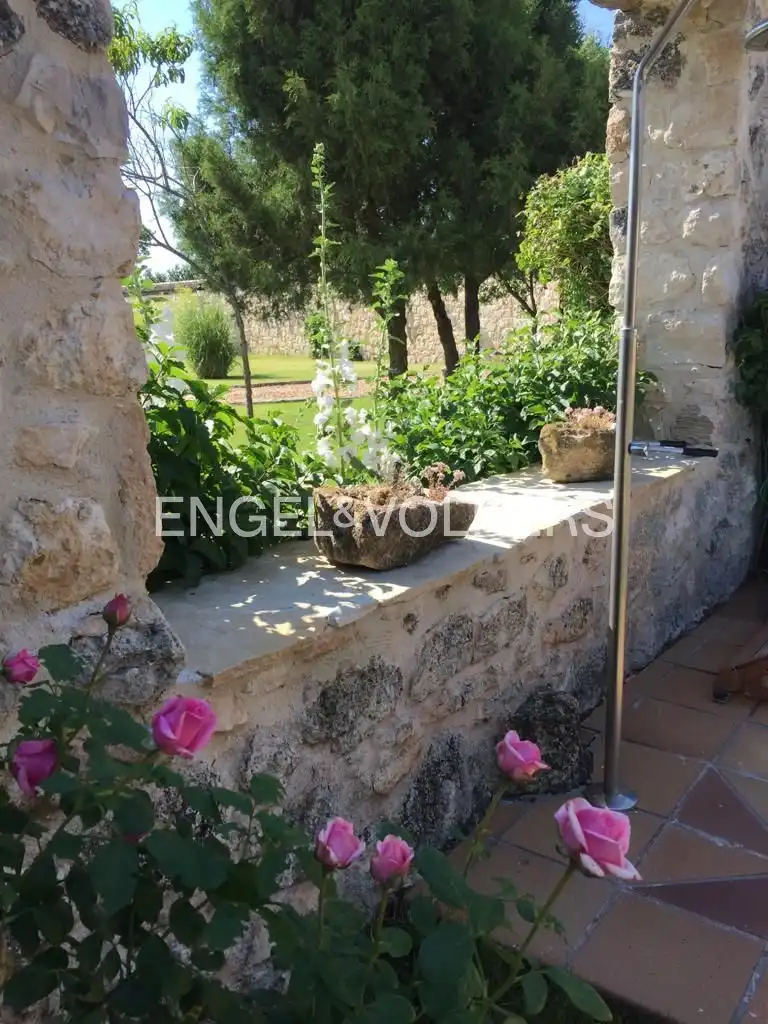 Terraza de Casa o chalet en venta en Condado de Castilnovo con Aire acondicionado, Calefacción y Jardín privado