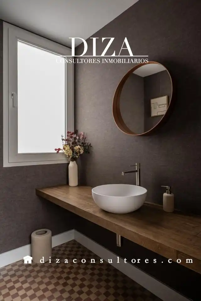 Baño de Ático de alquiler en Barrio de Salamanca