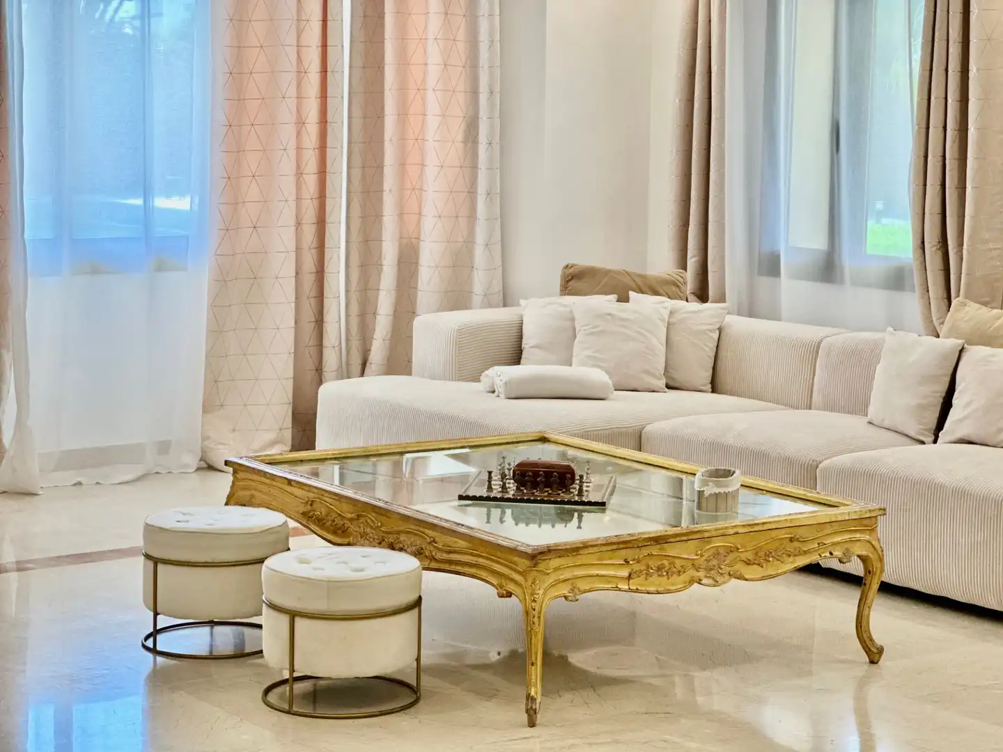 Living room of Detached homes for rent in Marbella Centro