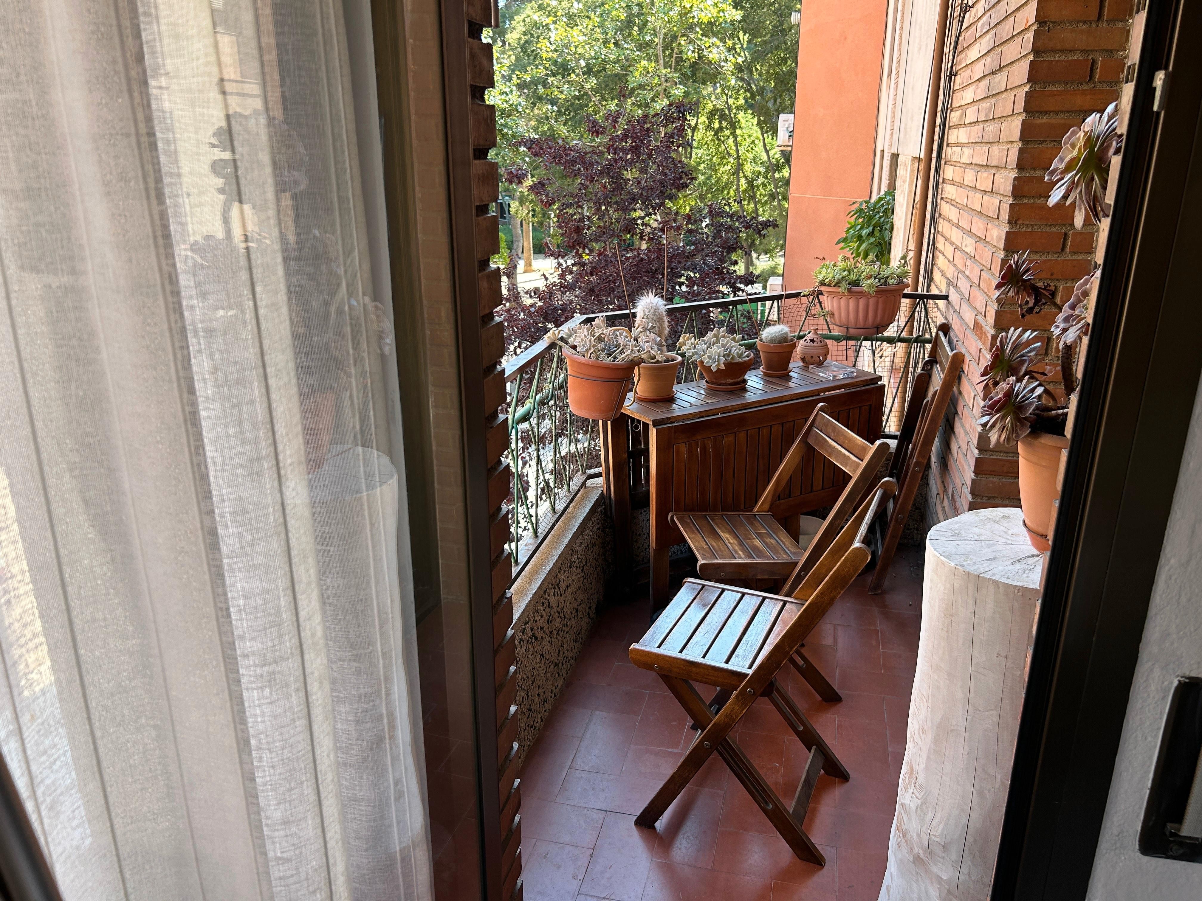 Balcony of Flat for sale in  Barcelona Capital  with Heating, Terrace and Balcony