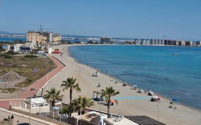 Vista exterior de Apartament en venda en La Manga del Mar Menor amb Terrassa, Moblat i Rentadora