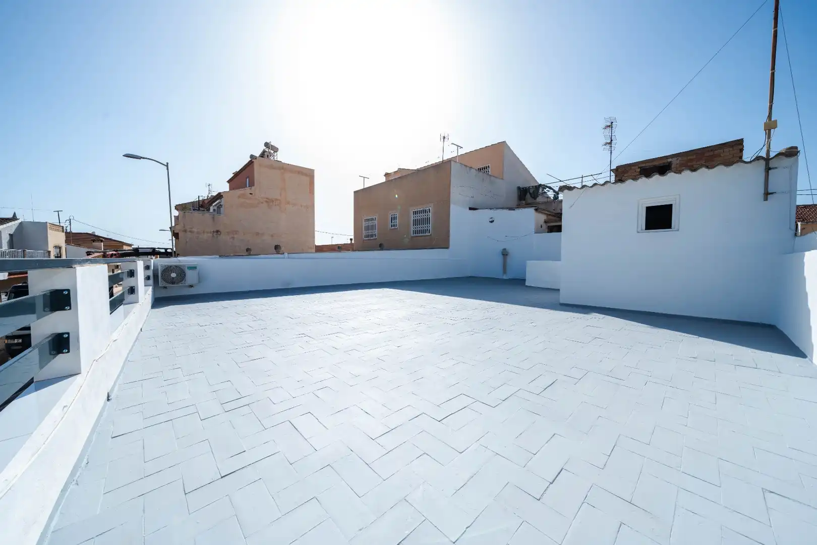 Terrassa de Casa adosada en venda en Pilar de la Horadada amb Aire condicionat