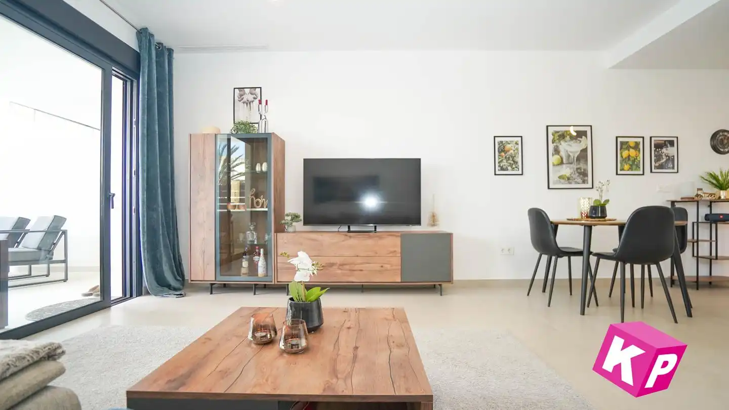 Sala de estar de Planta baja en venta en Santa Pola con Aire acondicionado, Calefacción y Terraza