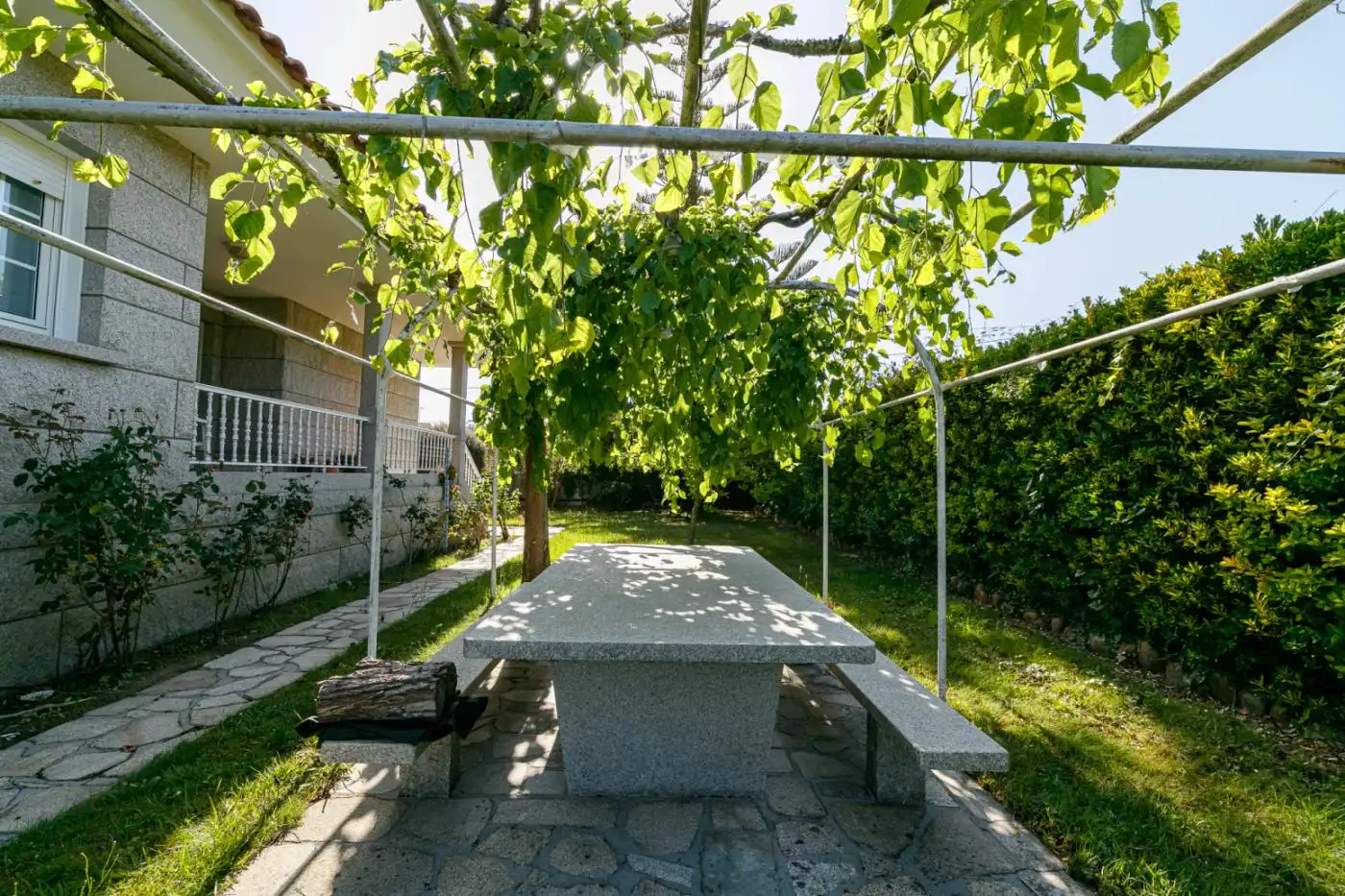 Terraza de Casa o chalet en venta en Bueu con Calefacción, Terraza y Amueblado