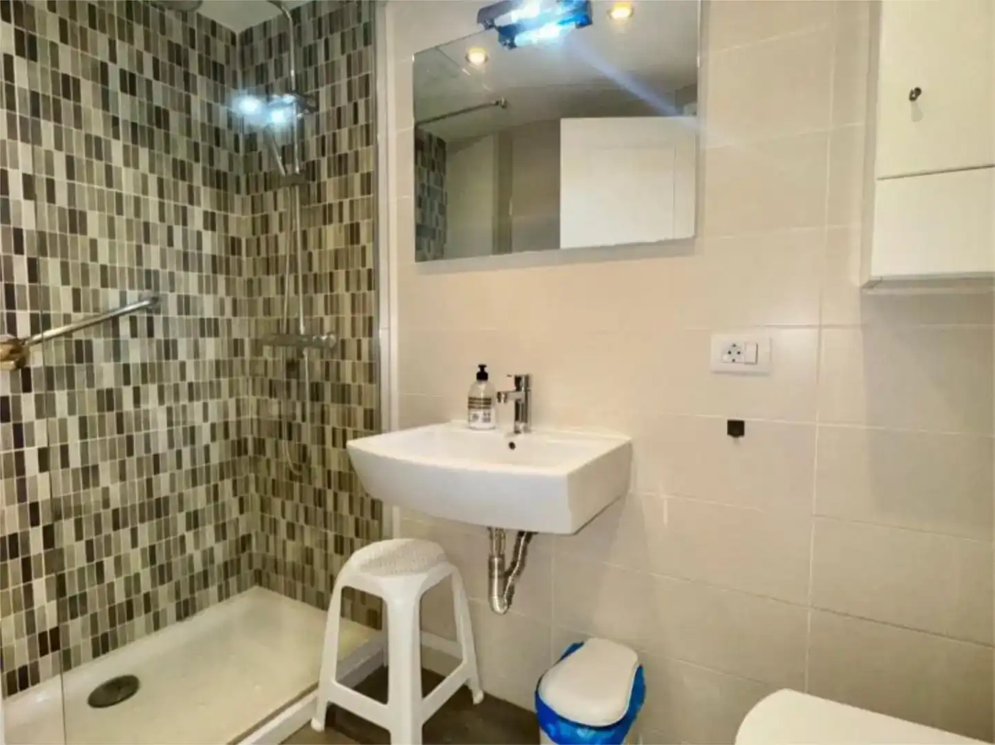 Bathroom of Apartments for rent in Arona  with Swimming Pool, Furnished and Balcony