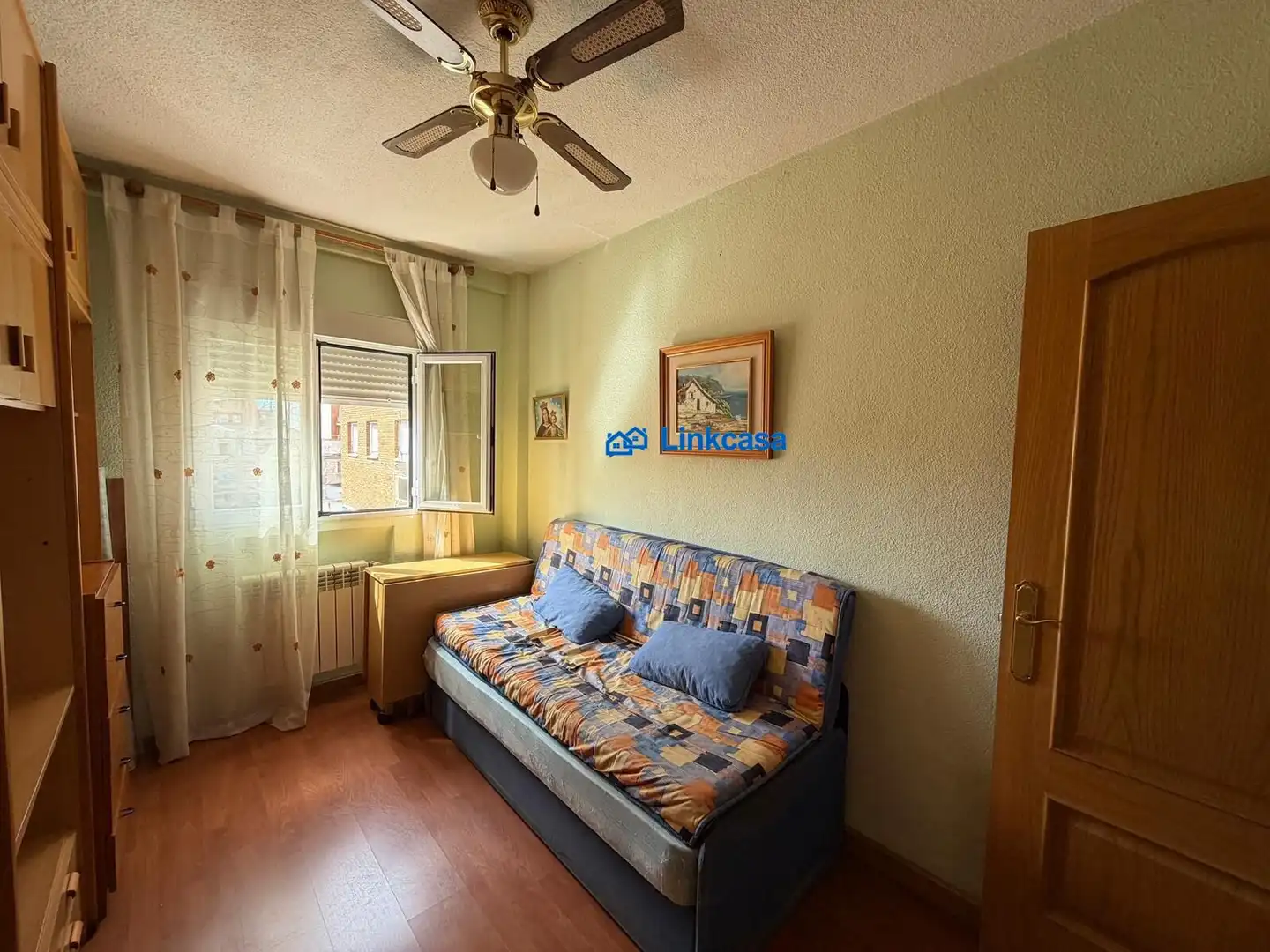 Bedroom of Flat for sale in Madrid  with Heating, Private garden and Terrace