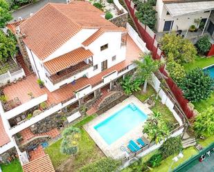 Exterior view of House or chalet for sale in Santa Brígida  with Terrace, Swimming Pool and Balcony