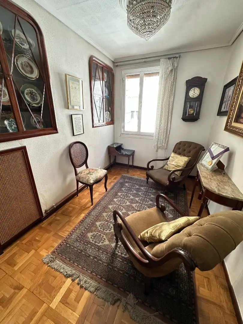 Sala de estar de Piso en venta en  Logroño con Calefacción, Parquet y Terraza