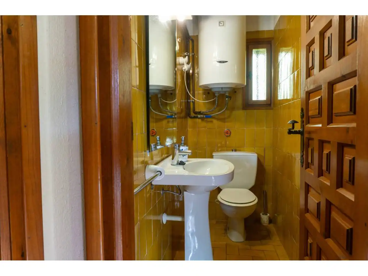 Baño de Finca rústica en venta en Castell d'Aro, Platja d'Aro i s'Agaró con Calefacción, Jardín privado y Terraza