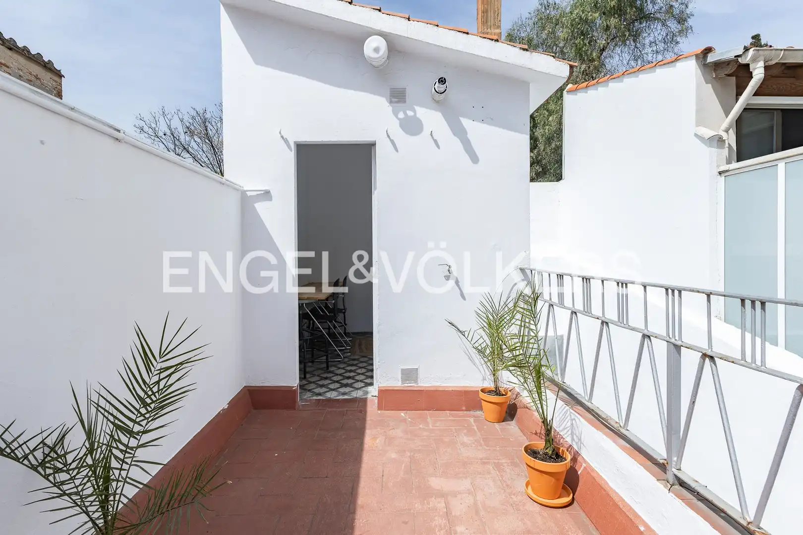Terraza de Casa o chalet en venta en Badalona con Aire acondicionado, Calefacción y Jardín privado