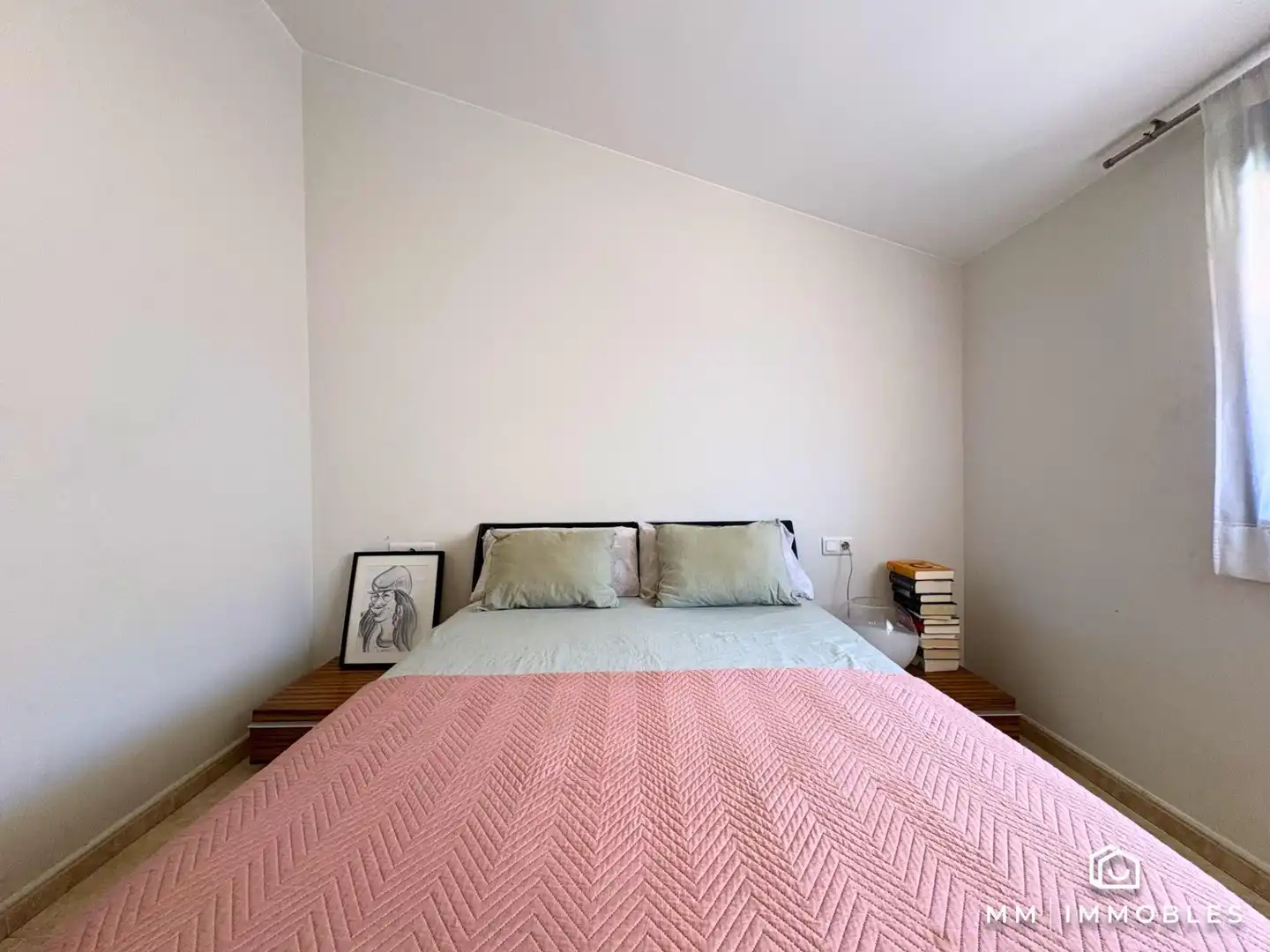 Schlafzimmer von Dachboden zum Verkauf in La Garriga mit Klimaanlage, Heizung und Abstellraum