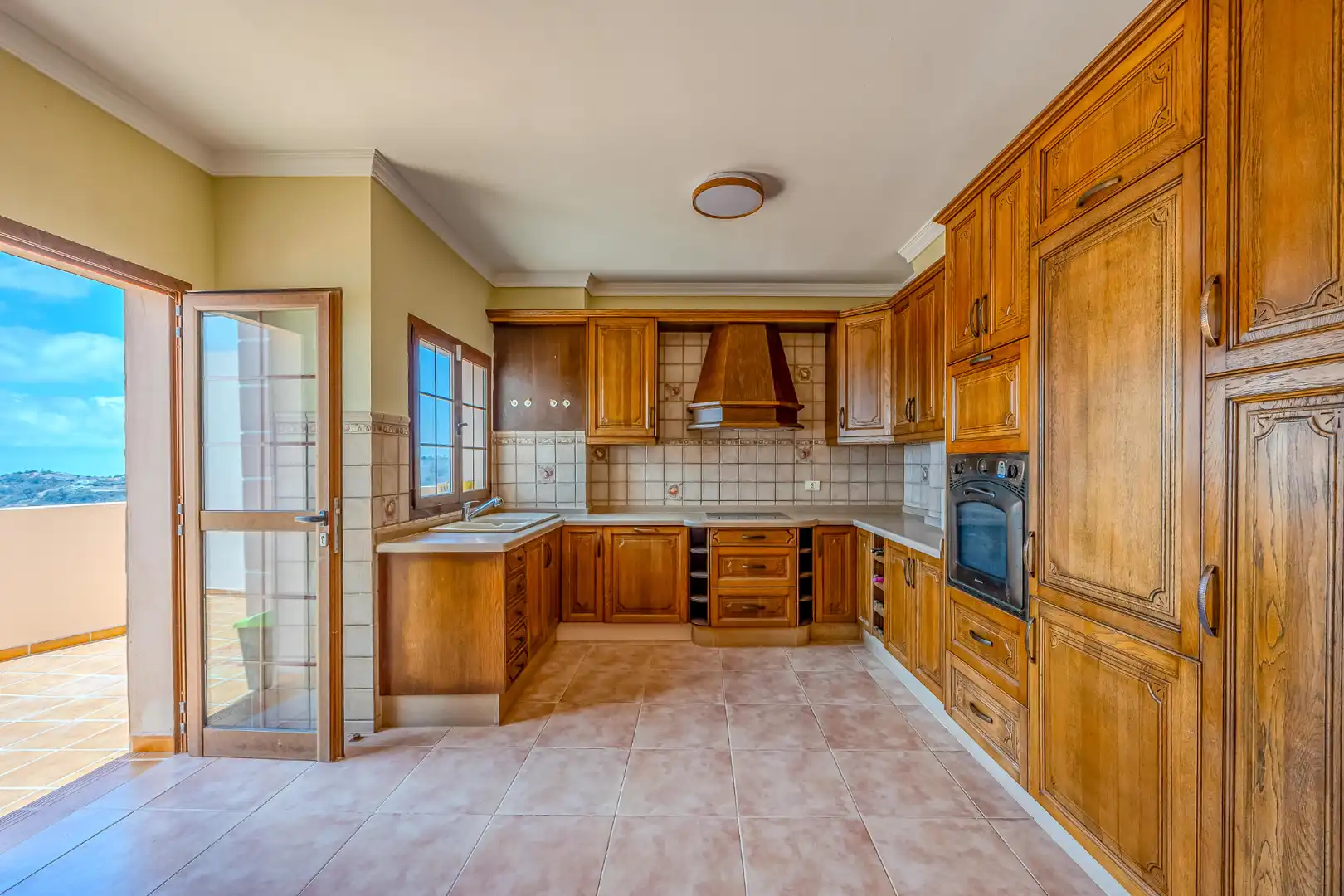 Cocina de Casa adosada en venta en Teror con Terraza, Amueblado y Horno
