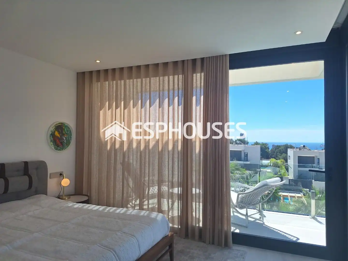 Habitación de Casa o chalet en venta en Finestrat con Aire acondicionado, Terraza y Piscina