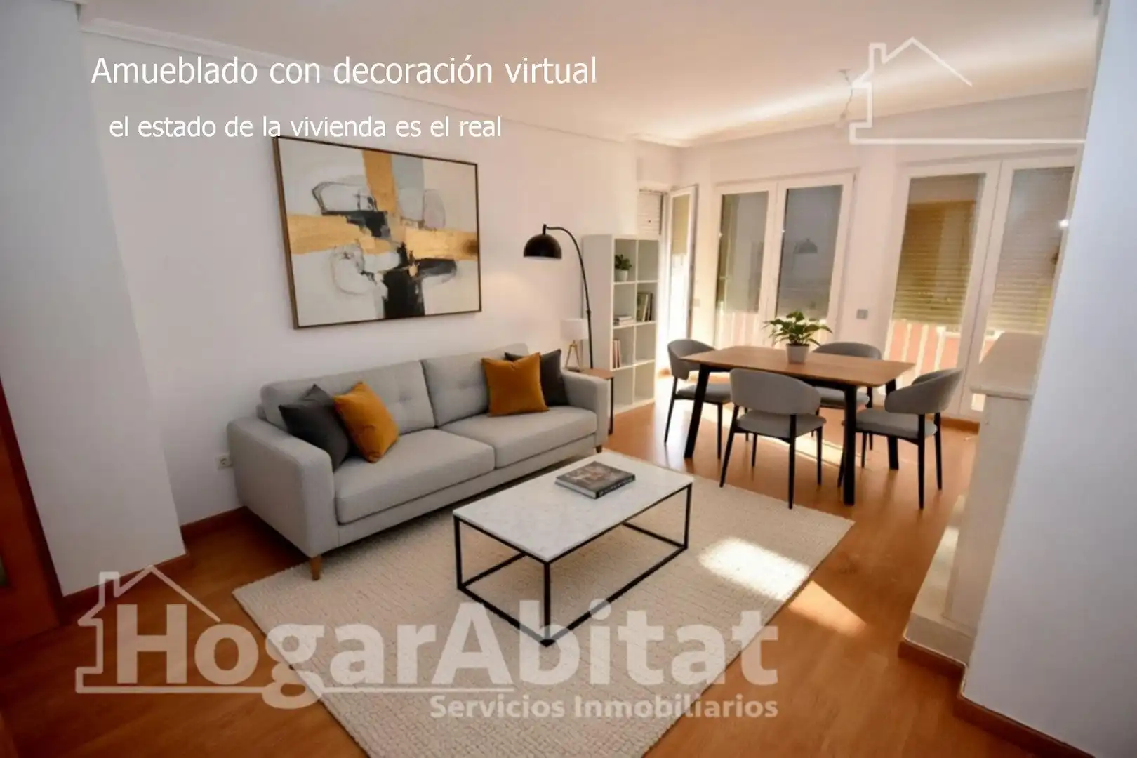 Sala d'estar de Pis en venda en Vila-real amb Aire condicionat, Terrassa i Traster