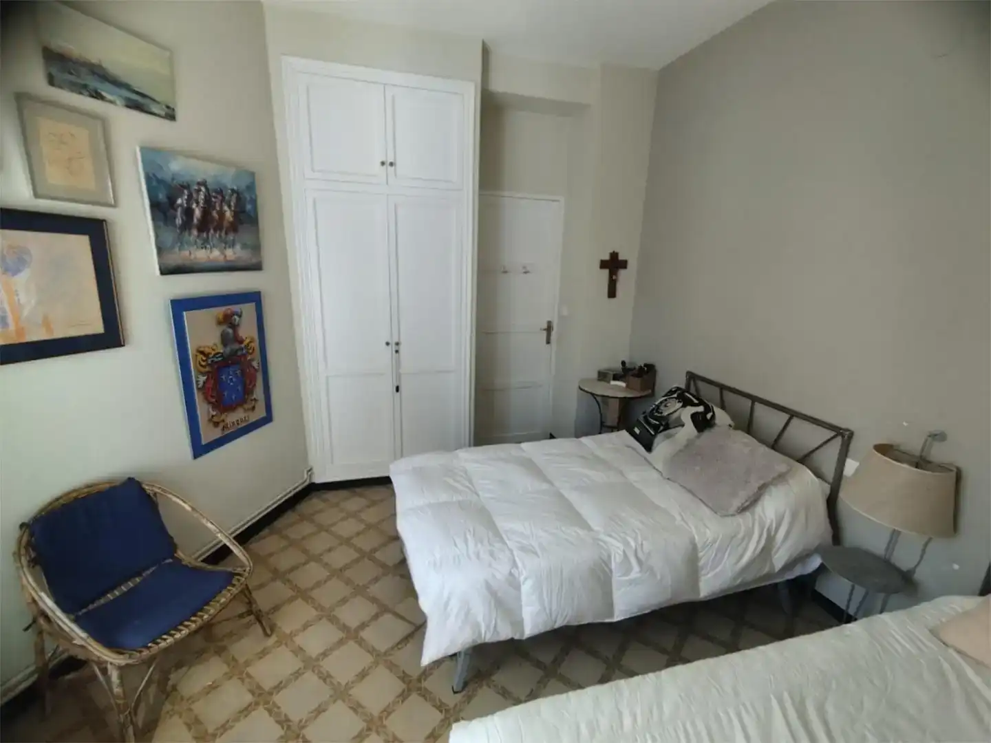 Schlafzimmer von Wohnung zur Miete in Jalance mit Klimaanlage, Möbliert und Waschmaschine