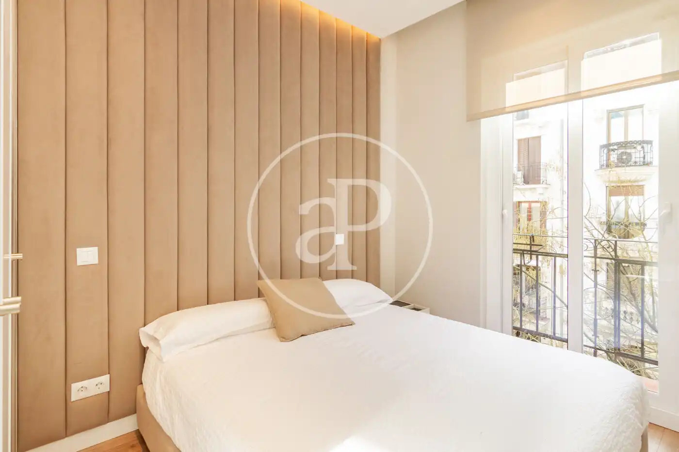 Bedroom of Flat for sale in Barrio de Salamanca