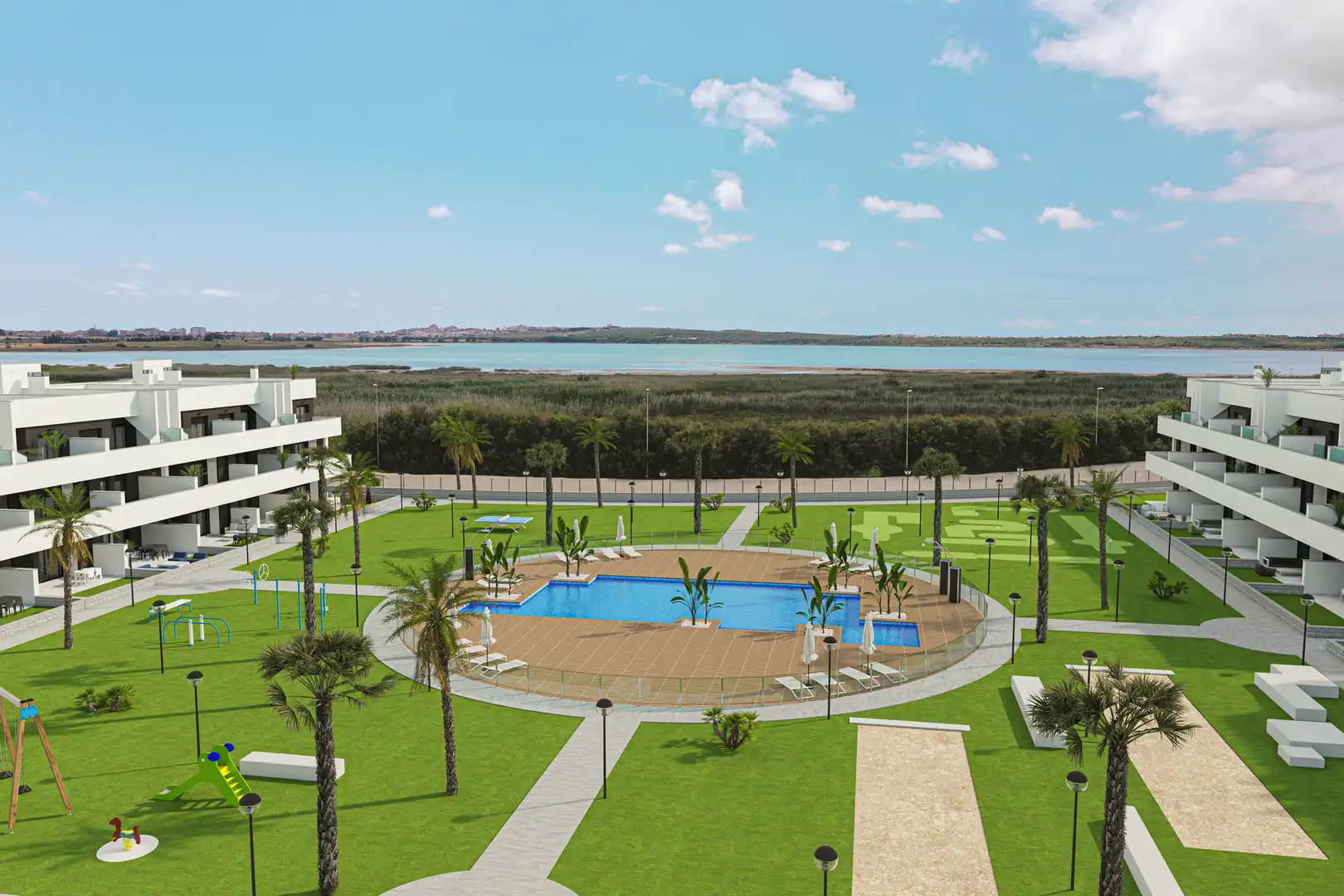 Piscina de Apartamento en venta en Guardamar del Segura con Terraza y Piscina
