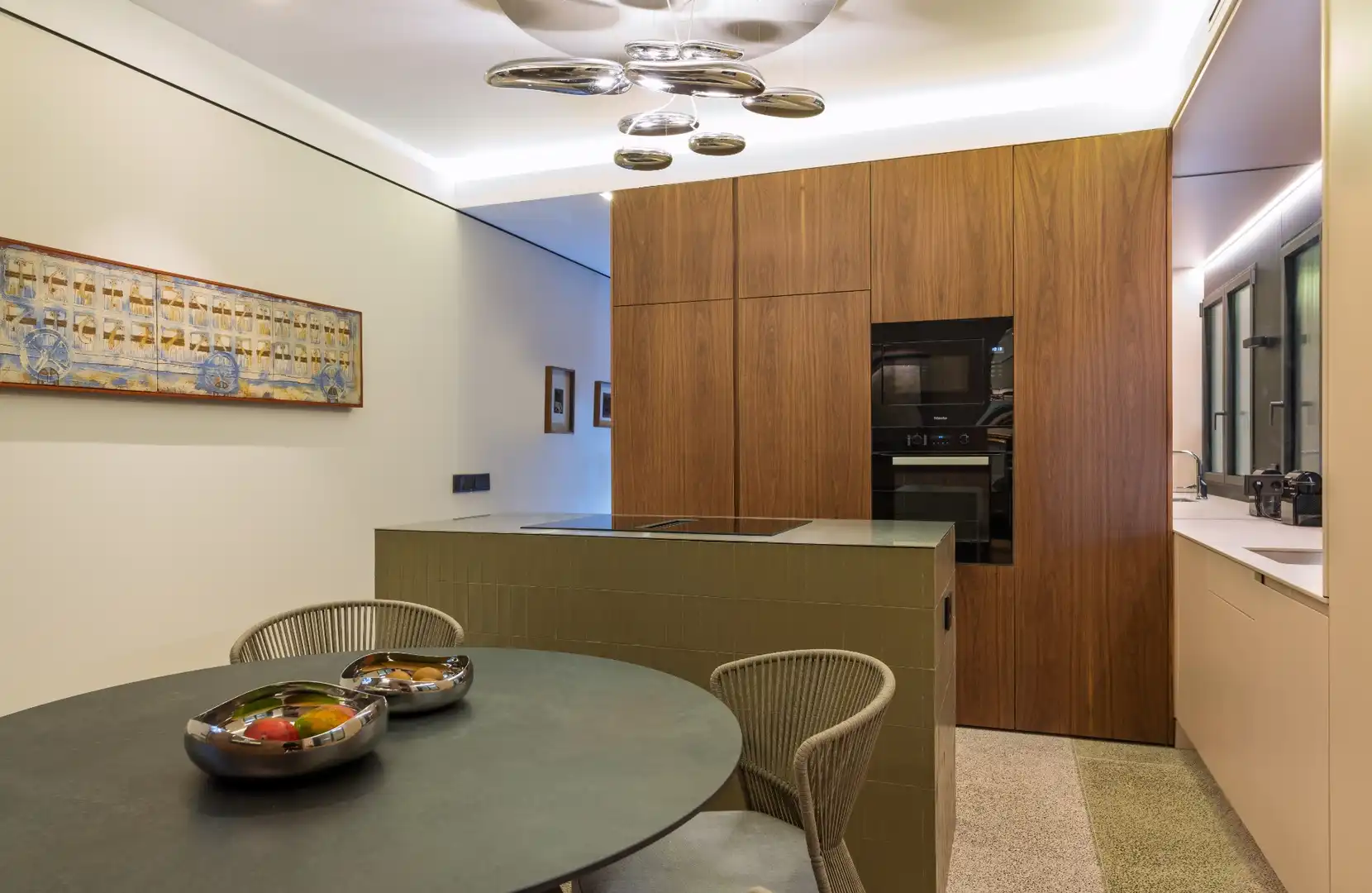 Kitchen of Flat for sale in Madrid  with Air Conditioner, Heating and Storage room