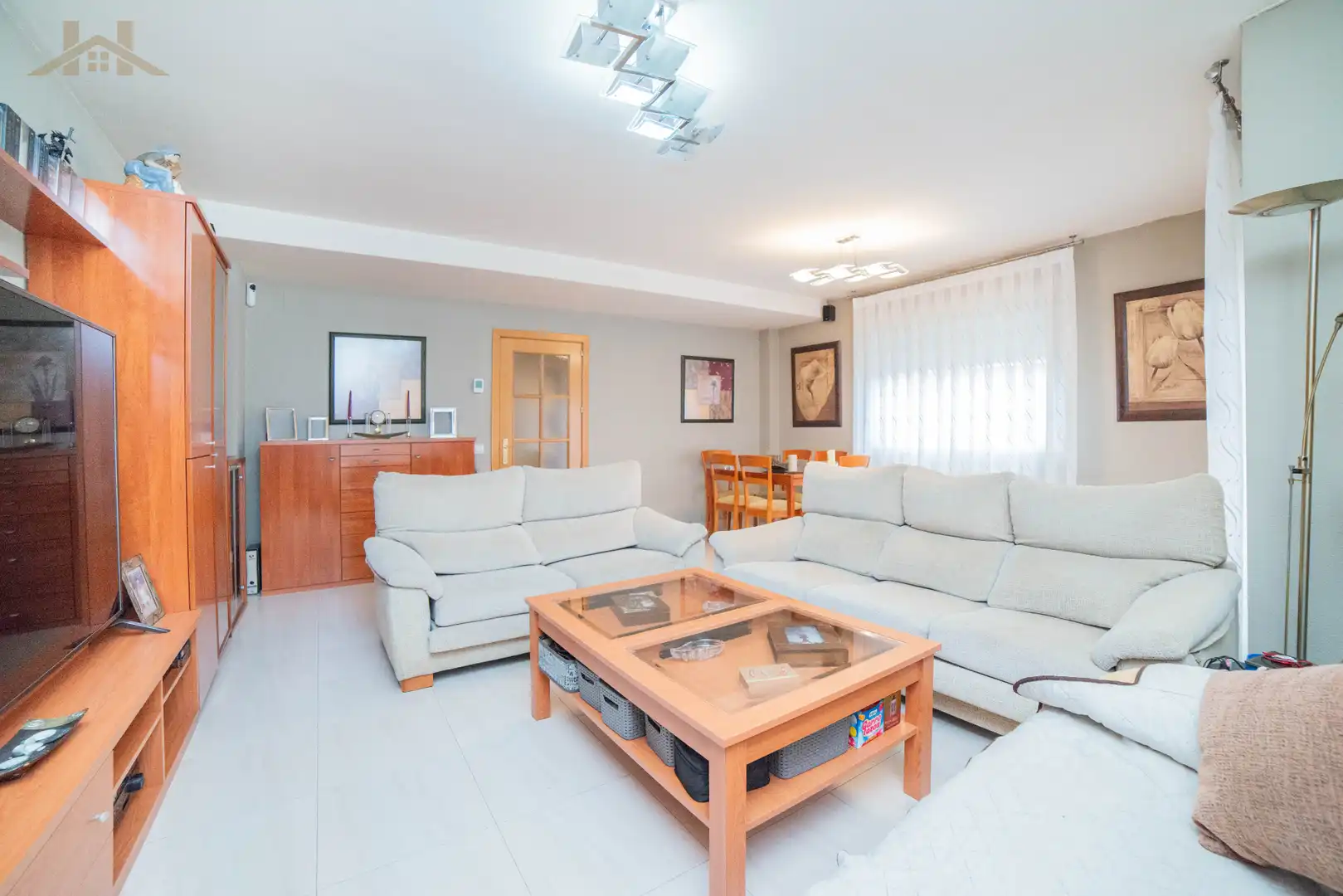 Sala de estar de Casa adosada en venta en Rivas-Vaciamadrid con Calefacción, Jardín privado y Trastero