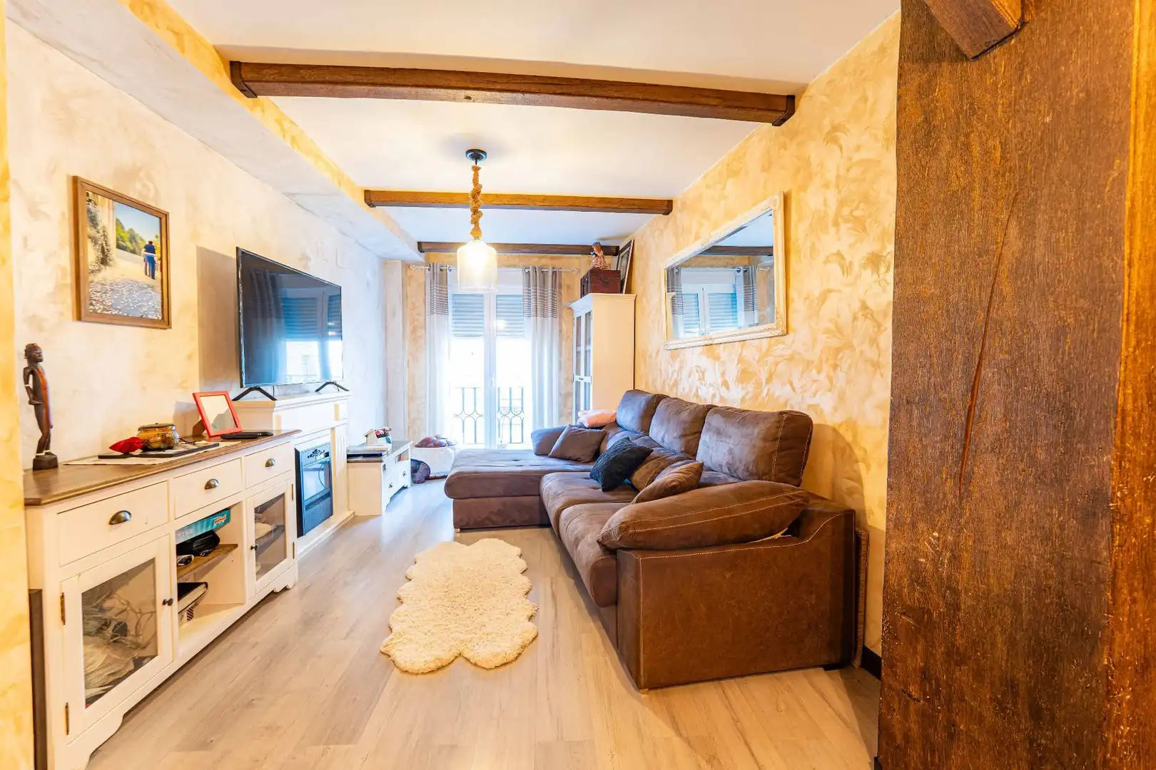 Living room of Flat for sale in Humanes de Madrid  with Air Conditioner, Heating and Terrace