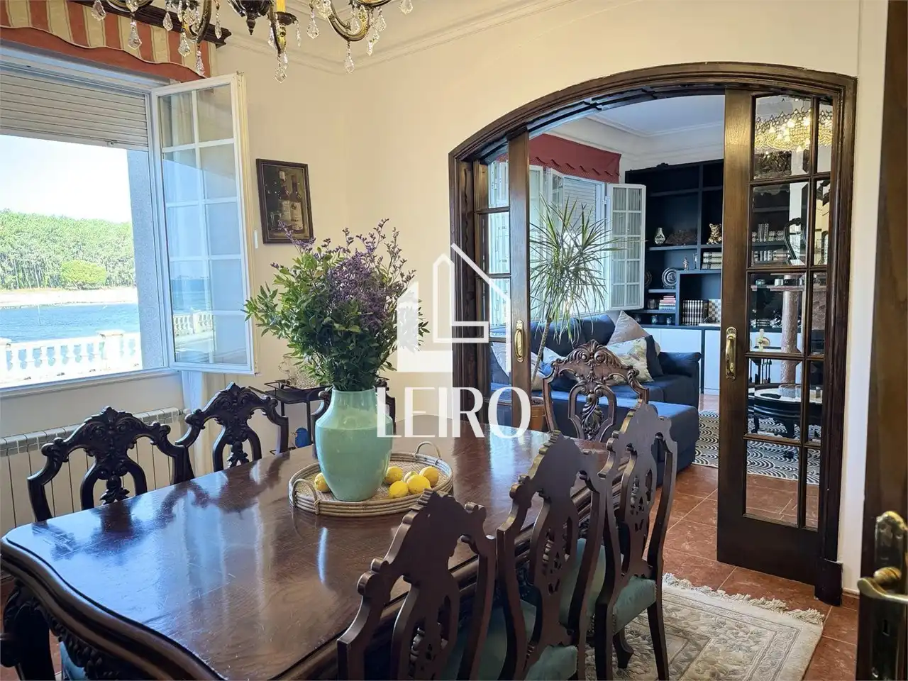 Dining room of Detached homes for sale in Vilagarcía de Arousa  with Heating, Private garden and Terrace