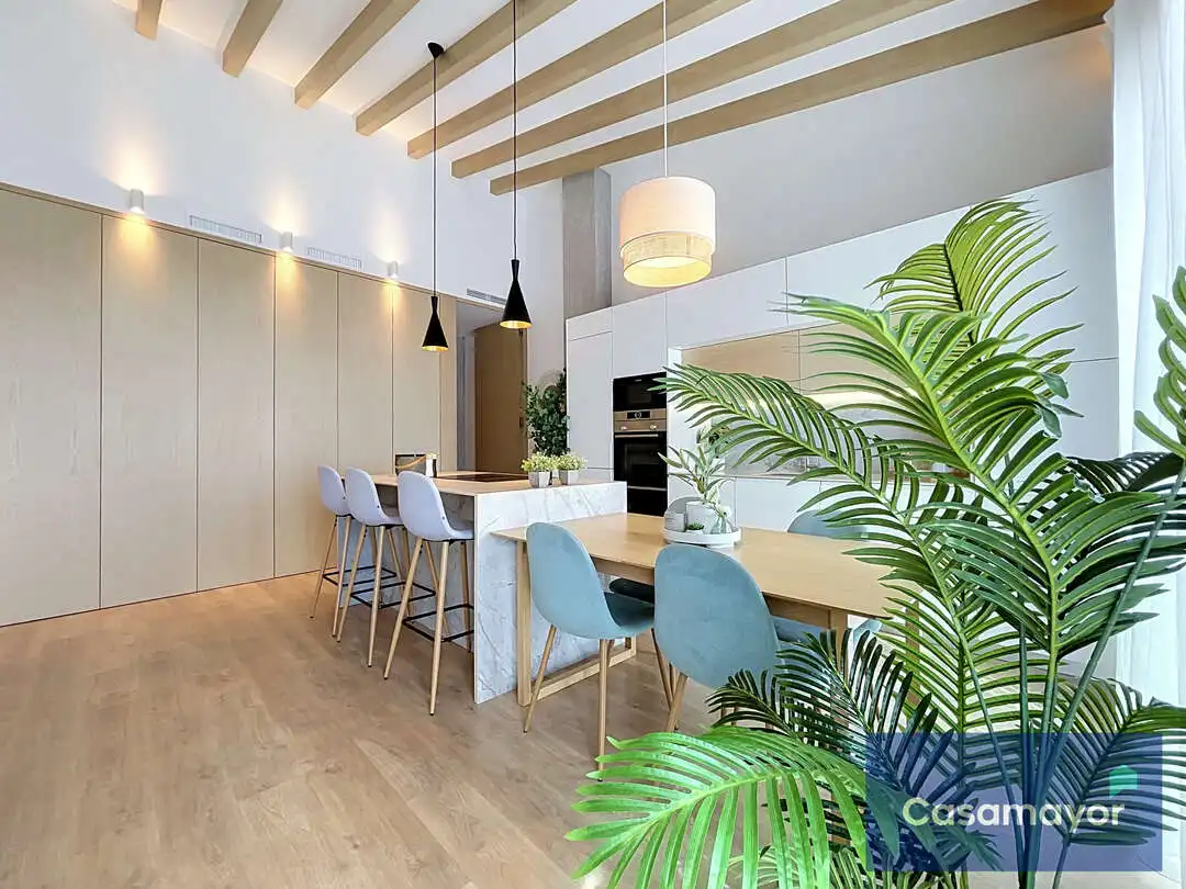Cocina de Piso en venta en Alicante / Alacant con Aire acondicionado, Calefacción y Terraza