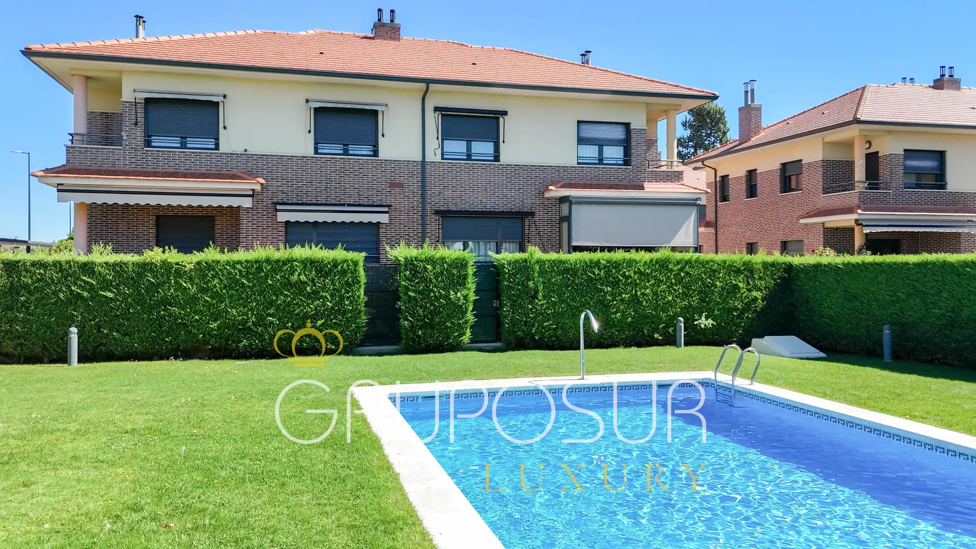 Jardí de Casa adosada en venda en Valladolid amb Aire condicionat, Calefacció i Jardí privat