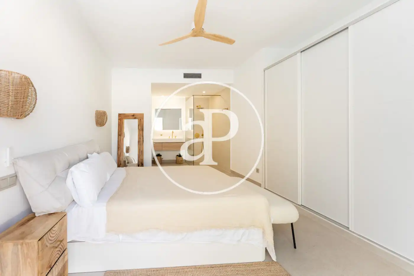 Habitación de Piso de alquiler en Ses Salines con Aire acondicionado, Calefacción y Terraza