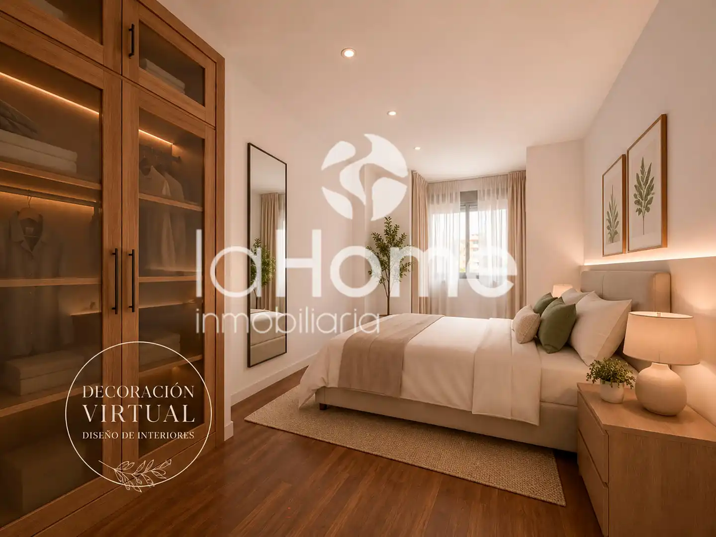 Habitación de Piso de alquiler en Valencia con Aire acondicionado, Calefacción y Parquet