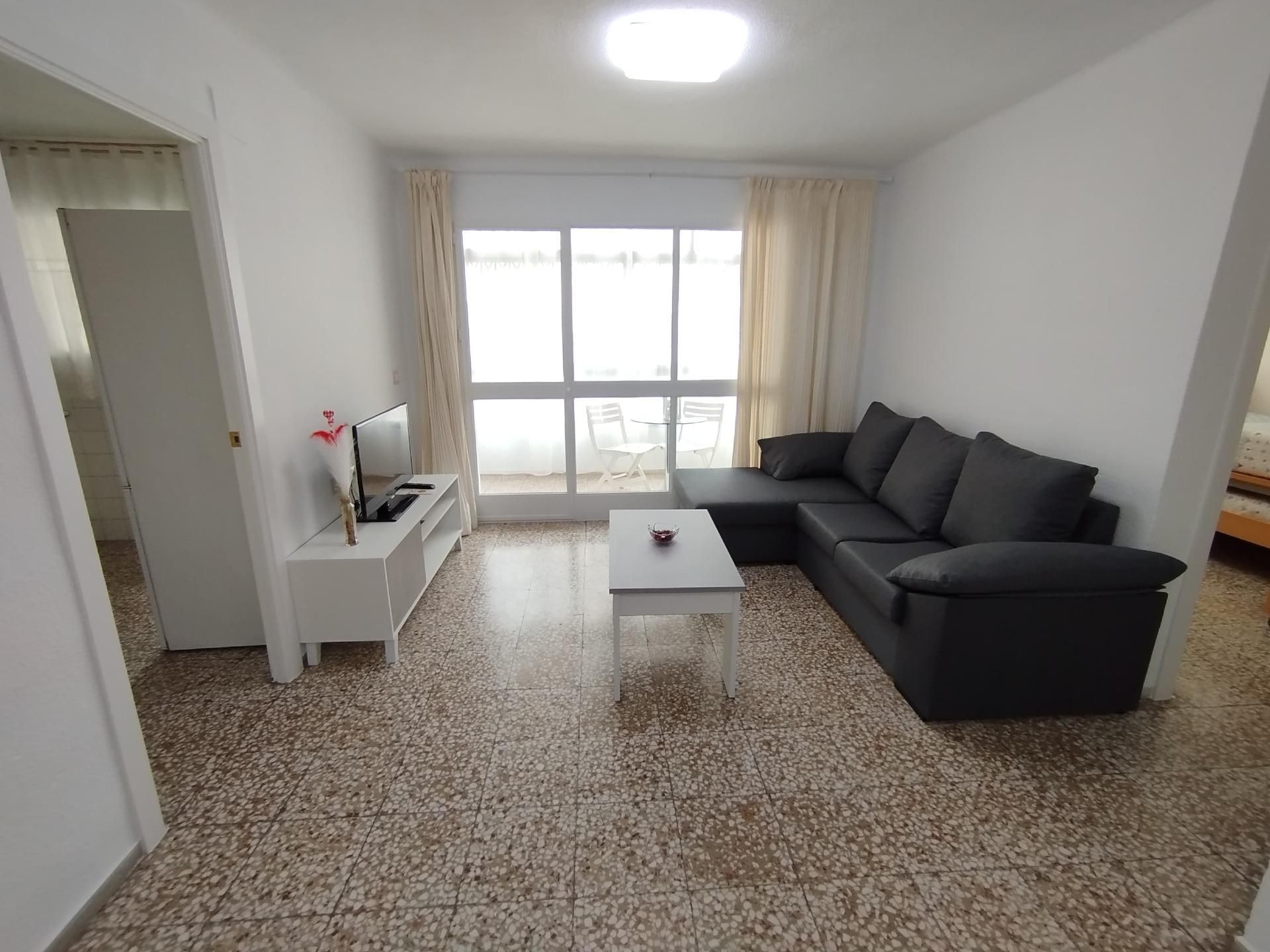 Sala d'estar de Pis de lloguer en Málaga Capital amb Terrassa i Balcó