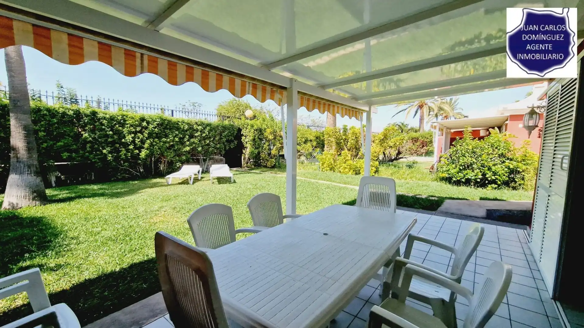 Jardí de Casa o xalet de lloguer en San Bartolomé de Tirajana amb Aire condicionat, Jardí privat i Terrassa