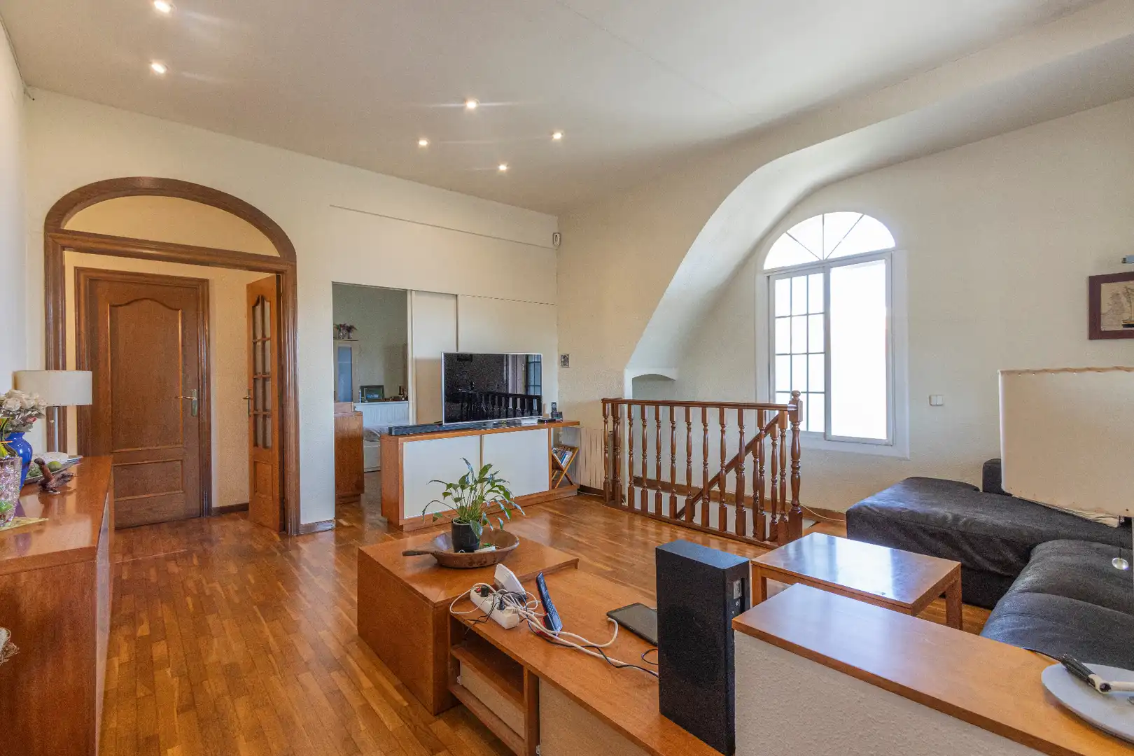 Living room of Houses for sale in El Masnou  with Air Conditioner, Heating and Private garden