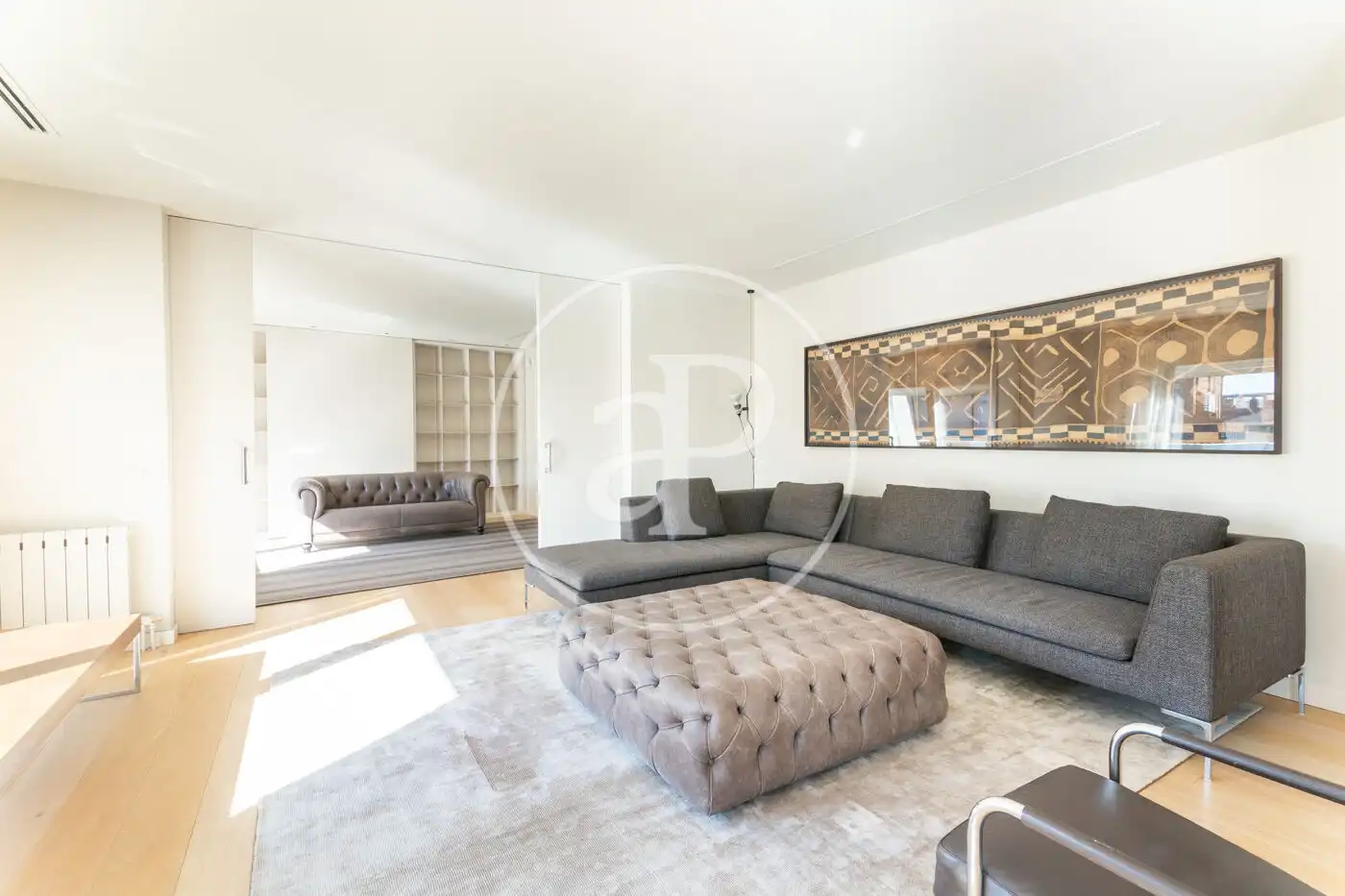 Living room of Flat for rent in Barcelona  with Air Conditioner, Heating and Terrace