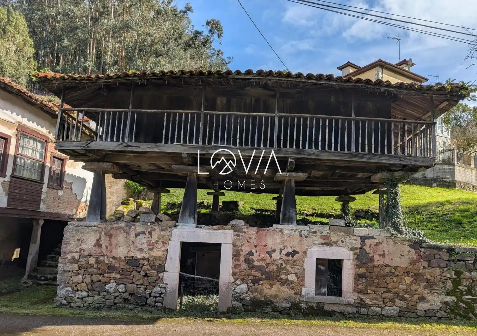 Vista exterior de Casa o xalet en venda en Pravia amb Jardí privat