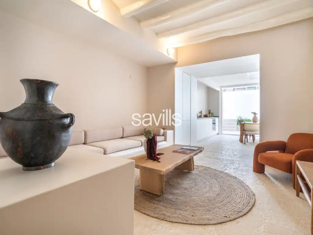 Sala de estar de Casa o chalet en venta en Sant Martí