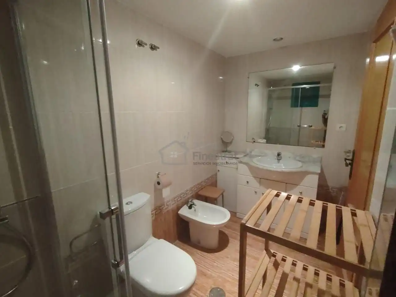 Bathroom of Flat for rent in Villajoyosa / La Vila Joiosa  with Air Conditioner, Terrace and Furnished