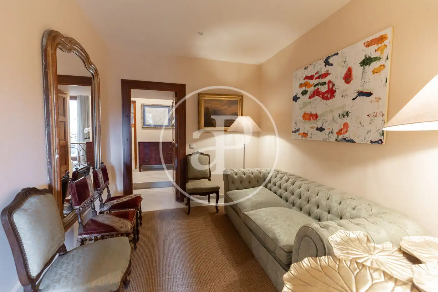 Living room of Houses for rent in Llucmajor  with Air Conditioner, Heating and Private garden