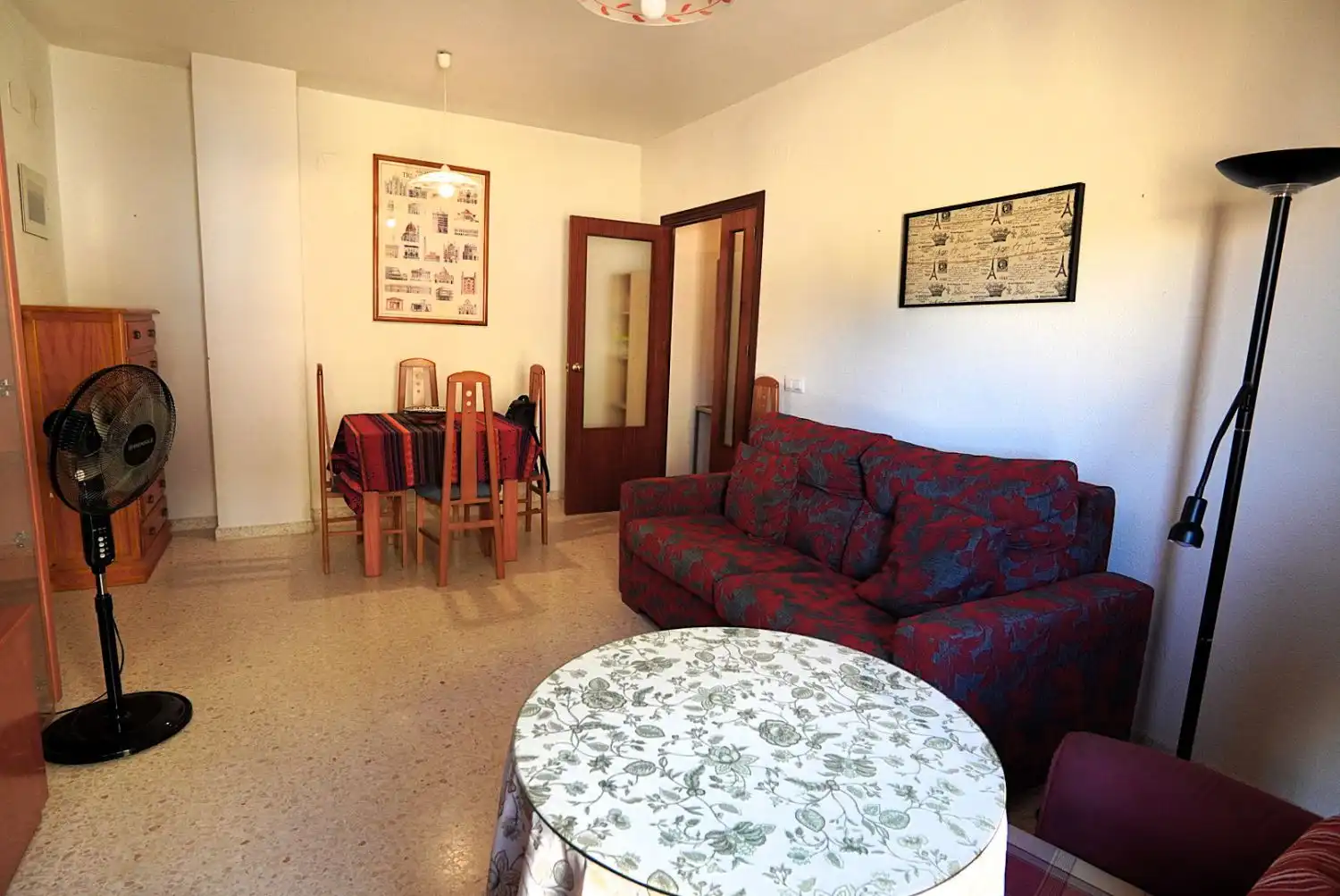 Living room of Flat for sale in Sanlúcar de Barrameda  with Air Conditioner, Terrace and Storage room