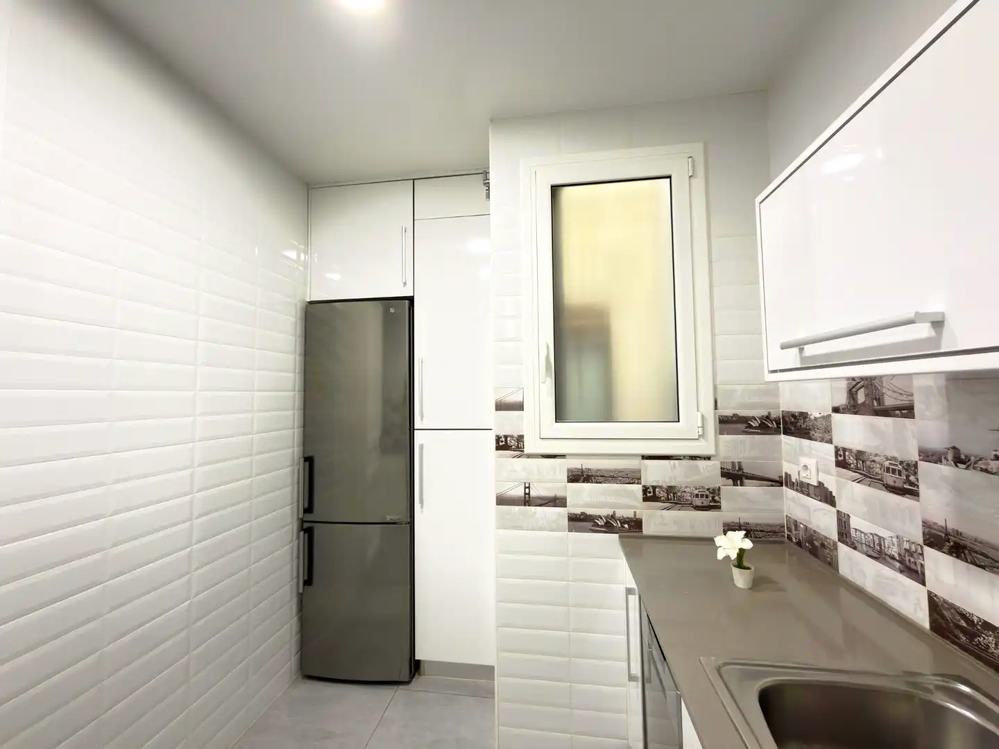 Cocina de Piso en venta en Barcelona con Aire acondicionado, Calefacción y Trastero